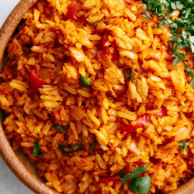 Delicious easy Mexican rice recipe, perfect for cozy meals and gatherings.