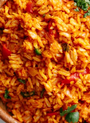 Delicious easy Mexican rice recipe, perfect for cozy meals and gatherings.