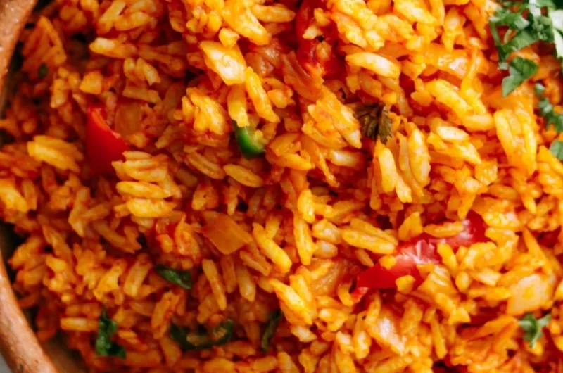Delicious easy Mexican rice recipe, perfect for cozy meals and gatherings.