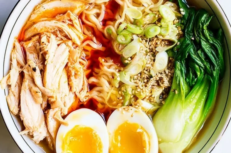 Cozy Instant Pot ramen served in a bowl, perfect for comfort food nights.